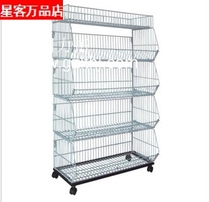 Special offer Fujian Zhangzhou supermarket shelf oblique basket five-layer Shelf shelf bread shelf supermarket bankruptcy 9