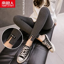 Antarctic pregnant women leggings spring and autumn pure cotton casual fashion new split thread small feet pants pregnant pants