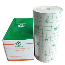 Spunlace non-woven adhesive tape gauze wound dressing dressing fixed rubberized plasters wide breathable plaster with blank acupoints sticker