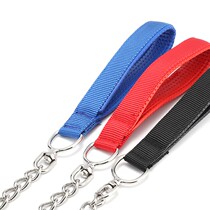 Rope One-piece P Chain Stainless Steel Snake Chain Dog Neckline Traction Rope Dog Chain Sub Gold Maud Pasture Dog Walking Dog