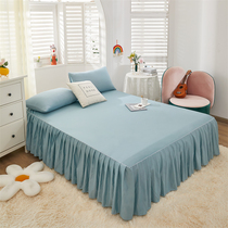 Anti-slip bed skirt single piece lace bedcover Mat Dreams protective sleeves Dust protection 1 8 m 1 5 m Bedsheets Bed Hat