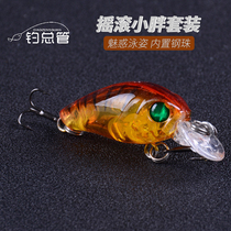 Fishing Master Luya Bait Set Rock Little Fat Lua Fake Bait Horse Head Black Sea Sea Sea Mini Bionic Fish