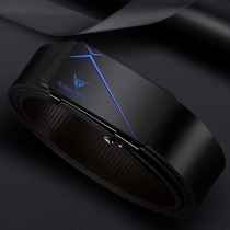 Men Genuine Leather Strap Automatic Buckle Pants With Bull Leather Mid Youth Business Han Tide Casual Fashion Paul Belt