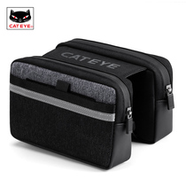 CATEYE Cat eye bicycle bag Saddle bag Mountain bike front beam bag Mobile phone tube bag Riding equipment accessories