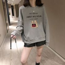 Pregnant women wear autumn winter round guard suit Han version of loose and leisure fashion yards with long tops and thicker tops