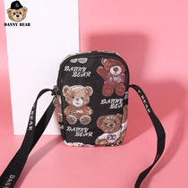 Danny Bear new crossbody bag small bag womens bag portable leisure mobile phone bag Japan and South Korea sweet wind DMB9115082