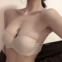 The private items that have been asked for countless times non-slip strapless straps gather invisible bras with thin beautiful back chest stickers