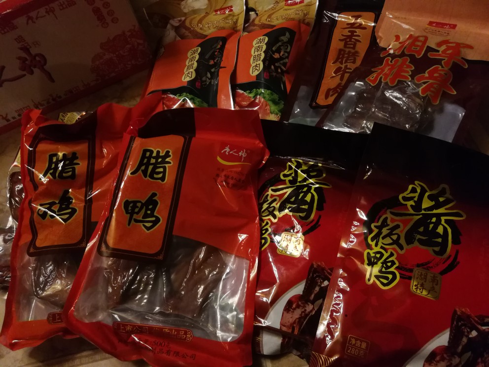 唐人神唐人神腊鸡500g+腊鸭500g腊/腌肉