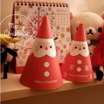 Korean creative DIY three-dimensional Christmas greeting card blessing card message card Christmas gift decorations