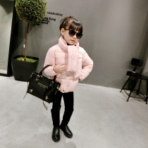 Hong Kong pretty girl childrens clothing girls special soft and light 90%white duck down down jacket bread = = 714P
