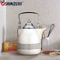 Clear water SM-2222-100 European insulation pot Stainless steel thermos Thermos Glass gallbladder thermos water bottle 1 0L