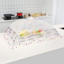 Meal cover cover cover anti-flies foldable tablemas leftover dust cover mask for household cover umbrella