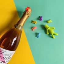 Water glass Mark sticker recognizer wine bottle stopper party sparkling wine cup distinguish Champagne wine seal plug