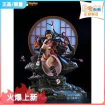 Spot Fat Residence GK Xiaozhi and the Dragon Bead Joint of Ghost Annihibles of Soybean Hands Office Model Statue