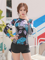 Korean ciellemarin authorized light and thin quick-drying sun protection comfortable soft split diving suit jellyfish suit swimsuit