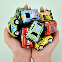 Multi-loaded mini alloy car Pull-back car Childrens boy toy car model Fall-resistant baby inertial car