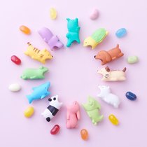 CABLE BITE Bite you Animal shape data cable protective cover 1st bullet Creative gift anti-break