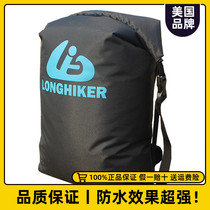 LONGHIKER WATERPROOF BACKPACK DIVING CAN SOAK UNDERWATER SWIMMING BAG TPU BEACH SEASIDE RAFTING ANADROMOUS DOUBLE SHOULDER BAG