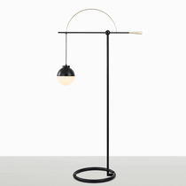 Nordic Postmodern Creative Living Room Minimalist Retro Tea Table Sofa Upright Light Bedroom Bedside Bookhouse Fishing Floor Lamp