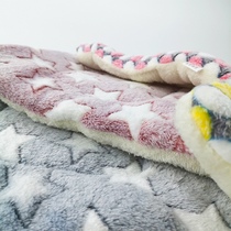 Ball ball sauce Totoro rabbit pet autumn and winter lamb pad cotton pad Guinea pig thickened warm pad Insulation and warmth