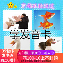 Autism ABA teaching practice card Learning pronunciation card Childrens rehabilitation training teaching aids