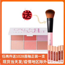 Bright blush and cure for the original Taiwan 1028 Blush Control 6 cheek disc limited edition
