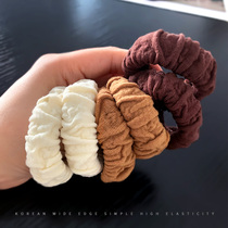 Gball head Hairband high elasticity without seam rubber band tie hair tie hair no hair injury no trace head rope hair accessories