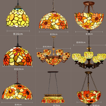 European pastoral creative Living room Bedroom Dining room Road Balcony Chandelier Club coffee tube shop Retro chandelier