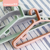 Camellia hanger adult non-slip clothes rack hanging clothes drying rack household clothing stand plastic coat rack adhesive hook no trace