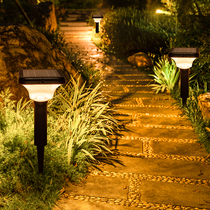 Fengming lawn lights solar garden lights outdoor waterproof garden lights home super bright villa garden grass lights