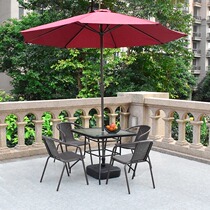 Coffee shop plastic small chair combination terrace courtyard leisure balcony small table and chair three sets one table and two chairs set