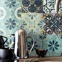 Fish Love Sugar Metal Glazed Retro Light Lavish Kitchen Balcony Floor Tiles Toilet Background Wall Bathroom Tiles 200