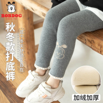 Girls underpants underpants autumn and winter external wearing all-suede female baby winter clothing winter plus suede thickened childrens pants