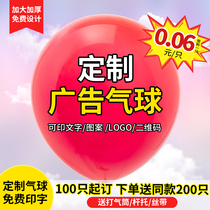Balloon Booking Ads Order to customize the logos and make custom logo prints