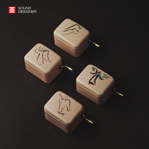 Witch Pandora Handmade Music Box Guardian Angel Series Clean White Holy Wish Harbouring Wedding Remembrance Eight-soundbox