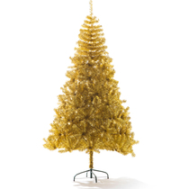 Golden Christmas Tree 2021 New Years Day New Year Christmas decorations 150cm Package Festival Gift 1 5M M