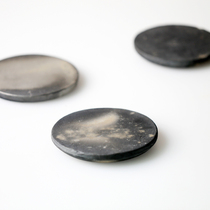 Landscape wood burning kettle with firewood-burning natural downfall coarse pottery cup Togfu tea with cup cushion tea track Zero fit