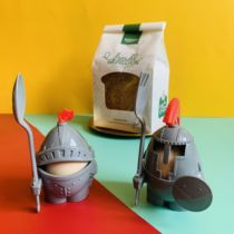 Egg holder creative single cup with spoon set set egg guard egg storage box cute breakfast supplement tool