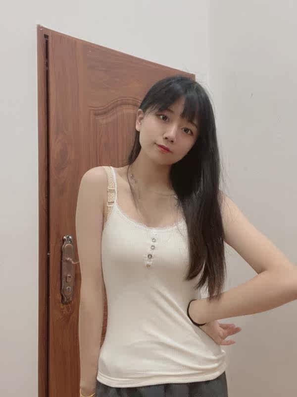 内穿打底上衣内衣冬季加绒加厚保暖胖妹妹吊带背心女 - 买家秀图片