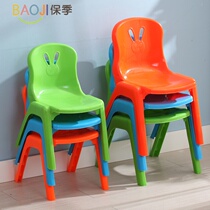 Cartoon Children Chair Kindergarten Dining Chair Brief About Small Backrest Chair Baby Plastic Chair Kids Home Little Stool