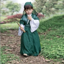 Children costume boys Hanfu Tang suit O from the same costumes Chinese elegant shu tong children performance clothing summer