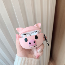 AirPods Pro case Airpodspro Apple Airpods shell Wireless Bluetooth headset case 3 dustproof liquid silicone 2 generation cute creative tide airpo