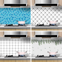 Oil-proof stickers Kitchen tile stickers Wall stickers Waterproof insulation glass stickers Opaque waterproof high temperature resistant self-adhesive wallpaper