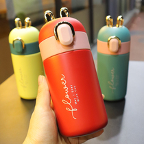 Mini Insulation Cups Women Portable small student water glasses Jane Joins Girl Hearts Cups Cute Creative Trend Rabbit