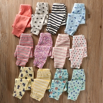 Childrens autumn pants cotton single boys thread pants girls baby baby cotton wool pants cotton pants leggings