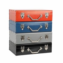 Refitting construction multi-purpose toolbox iron box large portable wrench impact drill empty box electric welding large capacity long