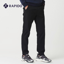RAPIDO spring mens comfortable slim fit twill imitation cotton sports casual pants pants