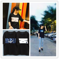 Mizus new LIVE Flingo eight Ye concert periphery short-sleeved womens two-sided shirt loose super fire T-shirt