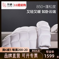 Le snail home textile LOVO bedding Imperial products anti-mite goose down quilt quilt winter quilt 95% white goose down quilt core