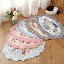 Cloth Art Korea Style Outlet Shower floor padded into door Absorbent Cushion Non-slip Thickened Footbed Washable Pure Cotton Kitchen